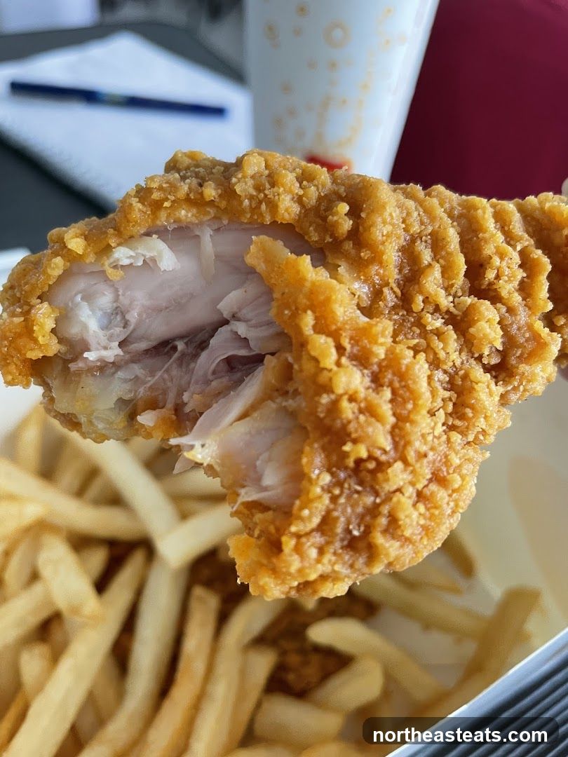Fried Chicken and Fries