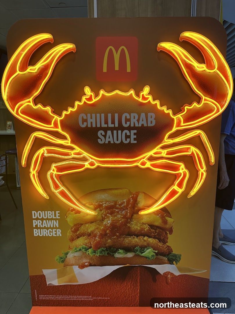 McDonald's Chilli Crab Sauce Promotion
