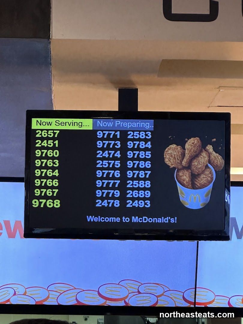 McDonald's Order Display