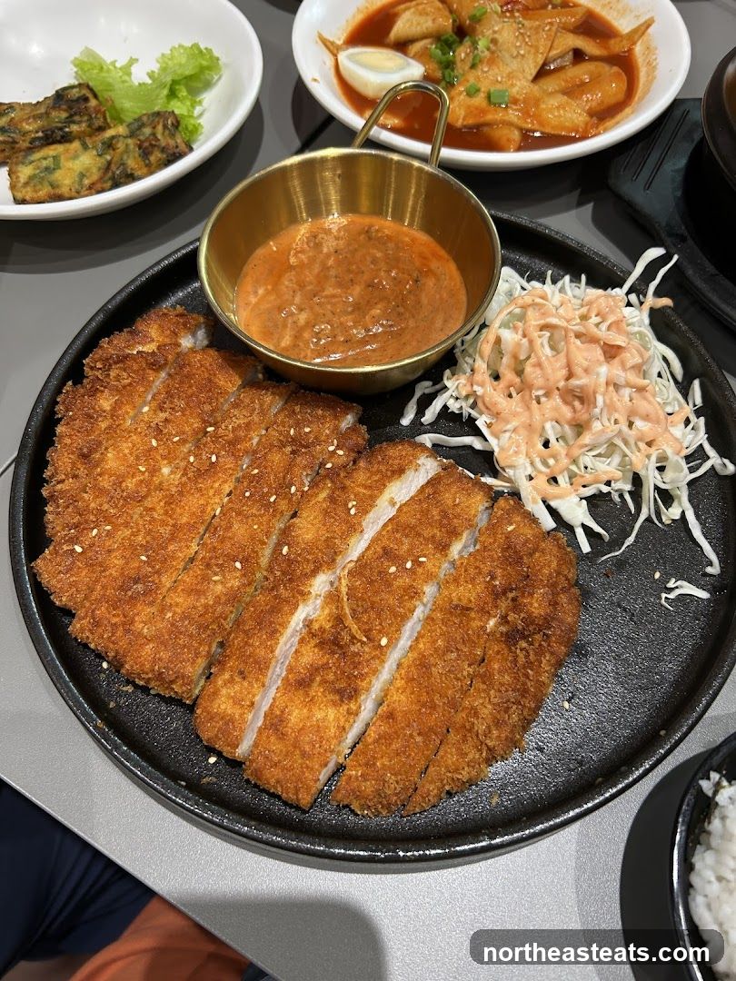 Pork Cutlet with Side Dishes