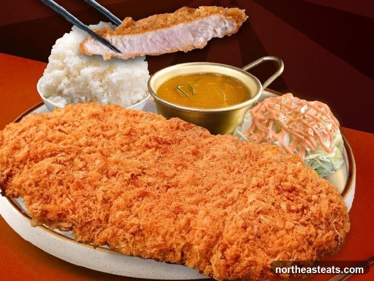 Pork Cutlet with Rice and Curry