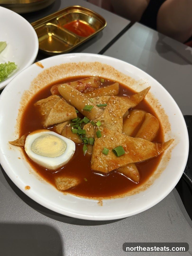 Tteokbokki with Egg
