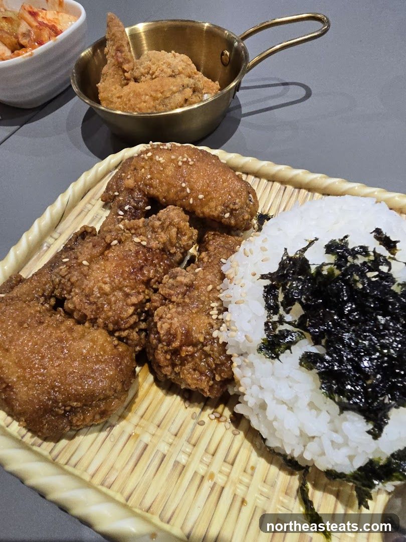 Fried Chicken and Rice