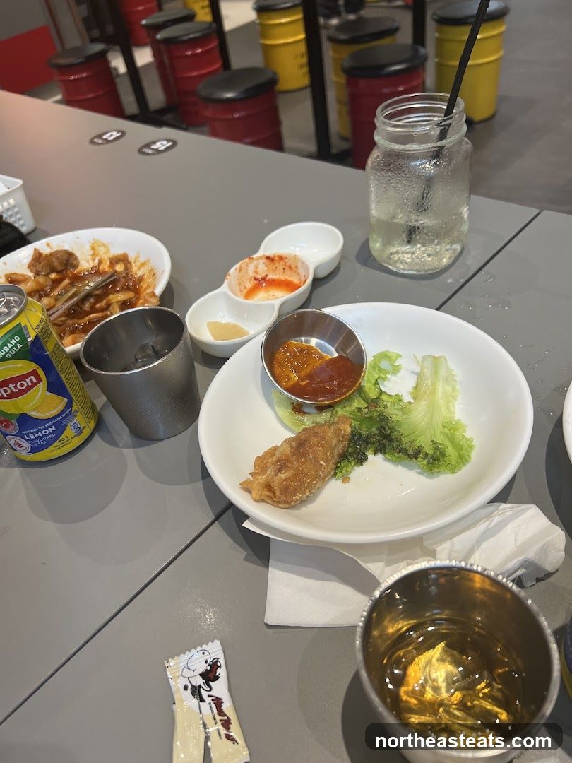 Table with Food and Drinks