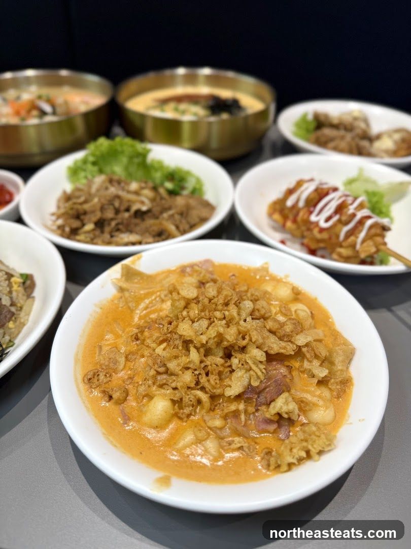 Korean Food Spread
