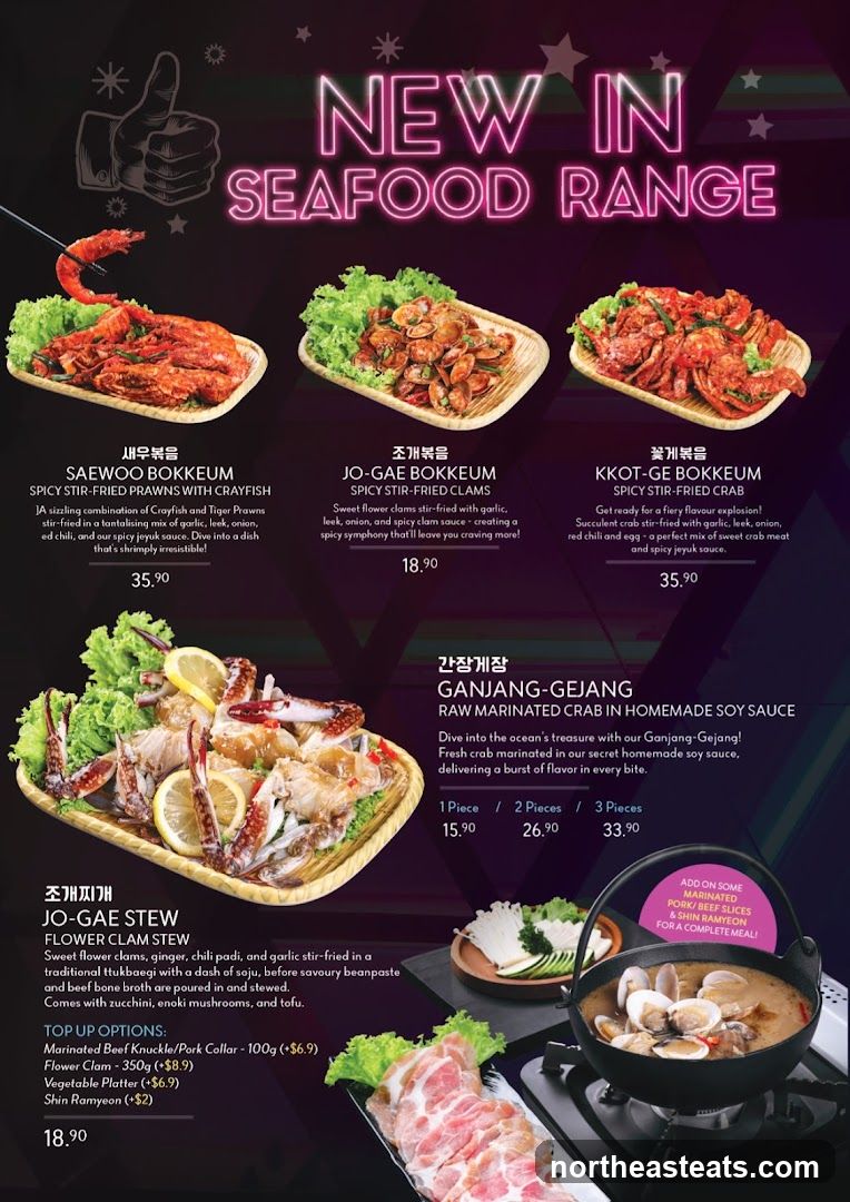 NEW IN SEAFOOD RANGE