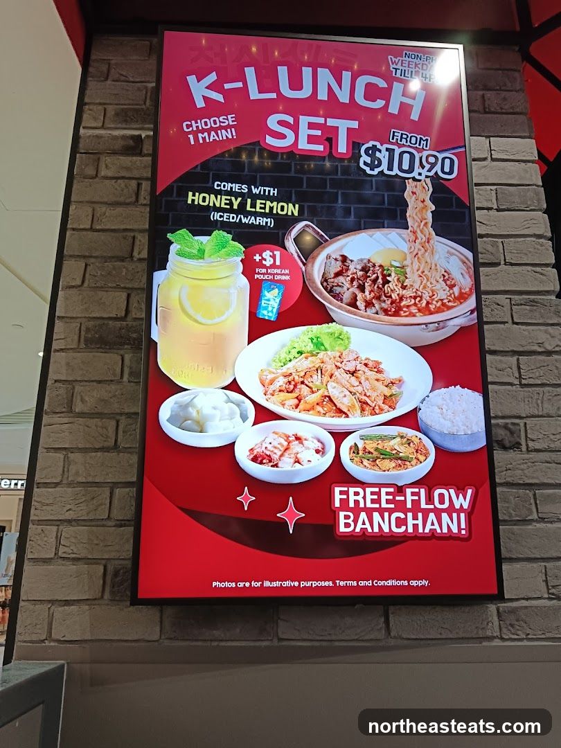 K-Lunch Set Promotion
