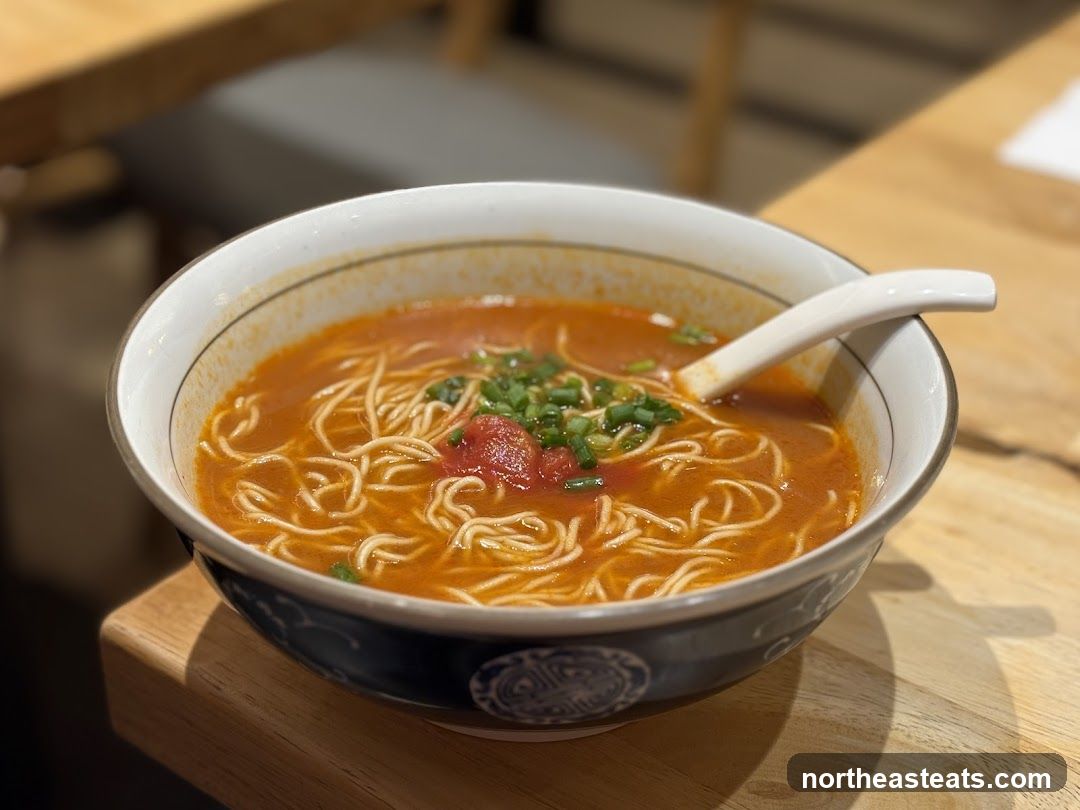 Tomato Noodle Soup