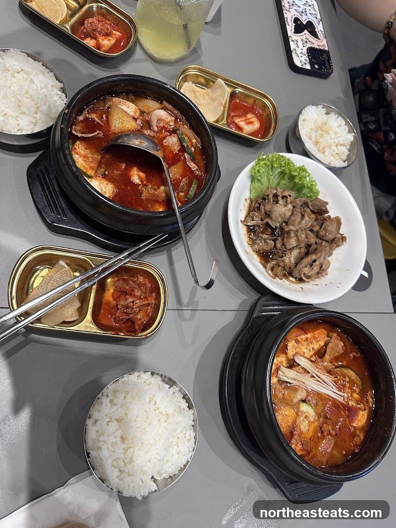 Korean Stew and Bulgogi