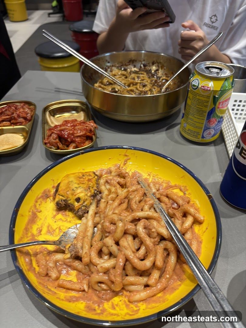 Noodles and Kimchi
