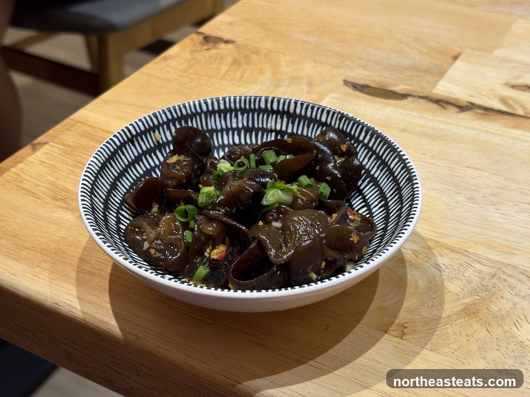 Wood Ear Mushroom Salad