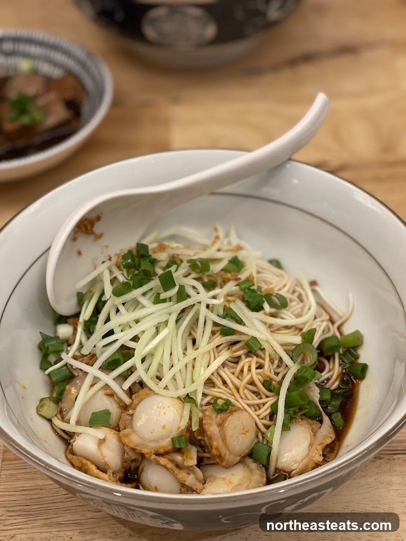 Scallop Noodles