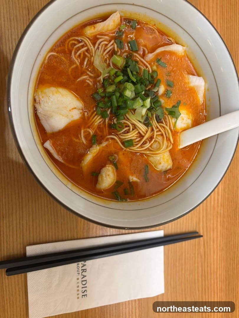 Spicy Noodle Soup
