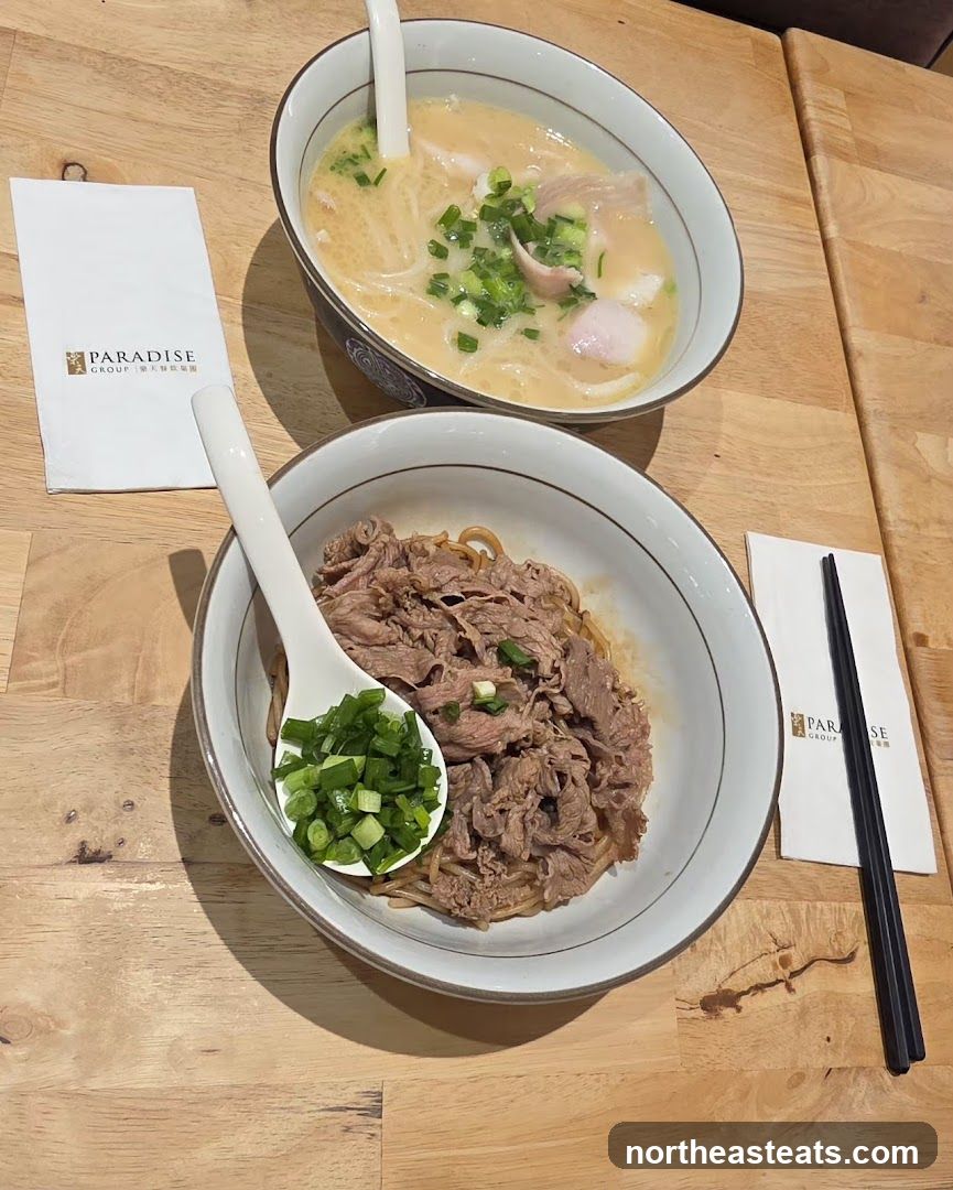 Noodles and Soup