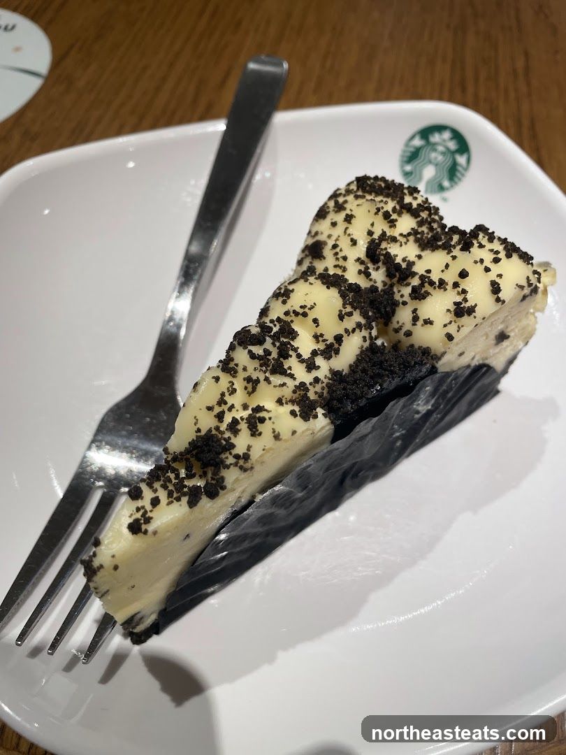 Oreo Cheesecake Slice