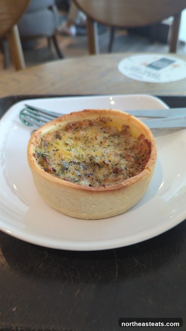 Quiche on a Plate
