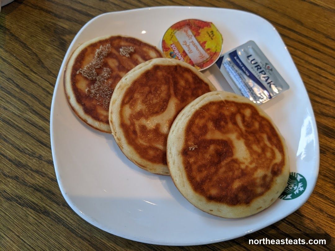 Pancakes with Syrup and Butter