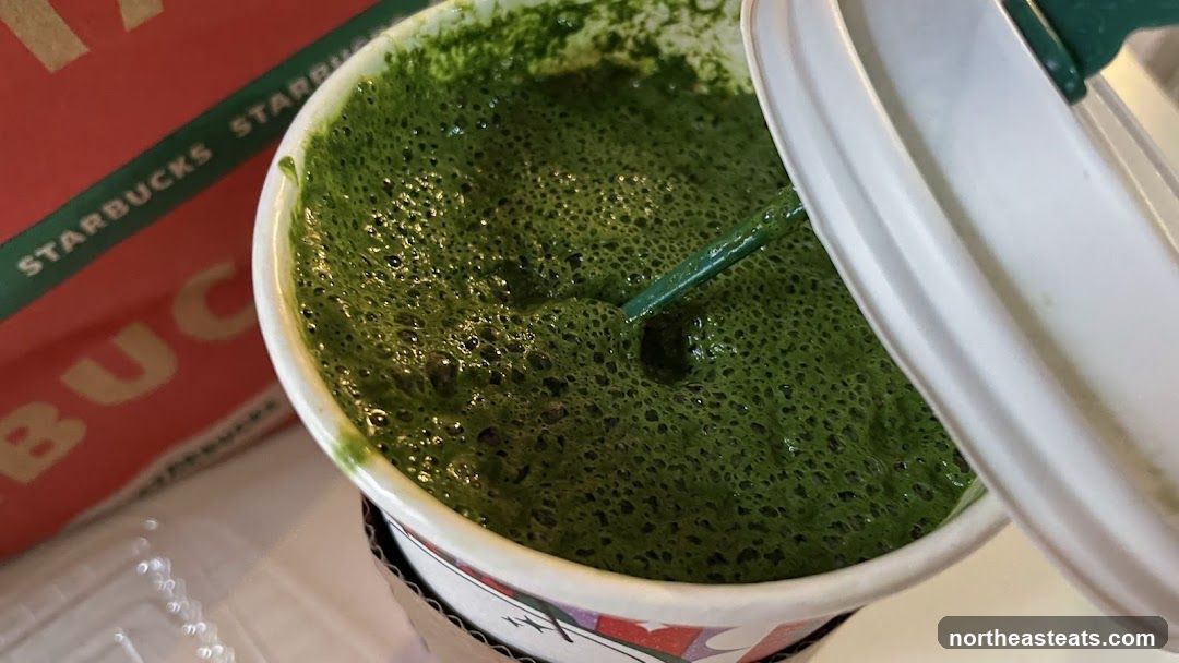 Green Drink with Starbucks Bag