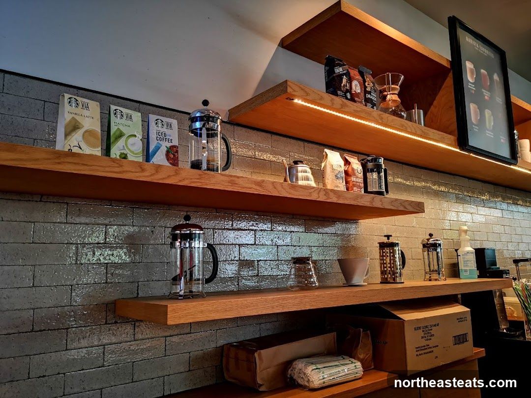 Coffee Shop Shelving