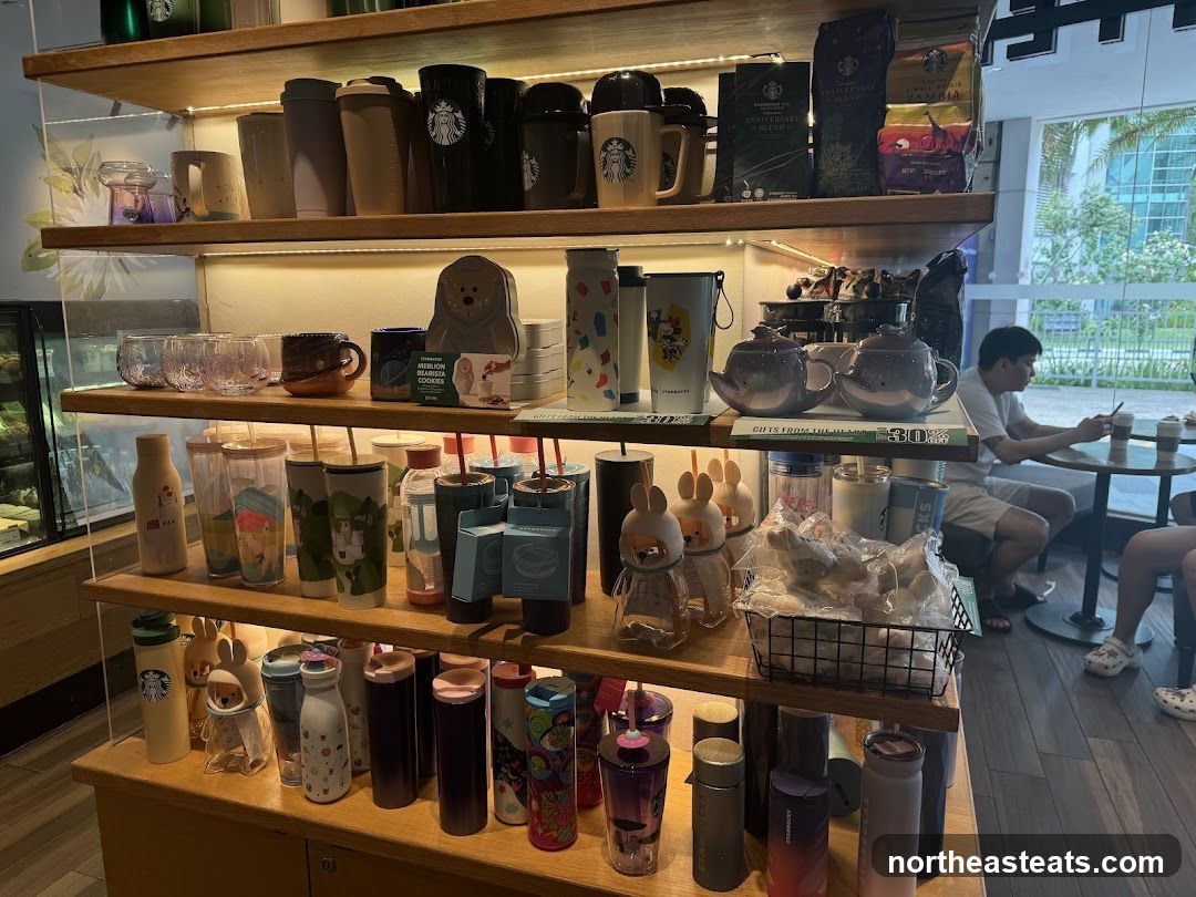 Starbucks Merchandise Display