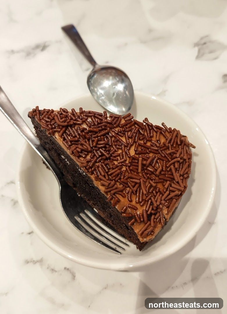 Chocolate Cake Slice
