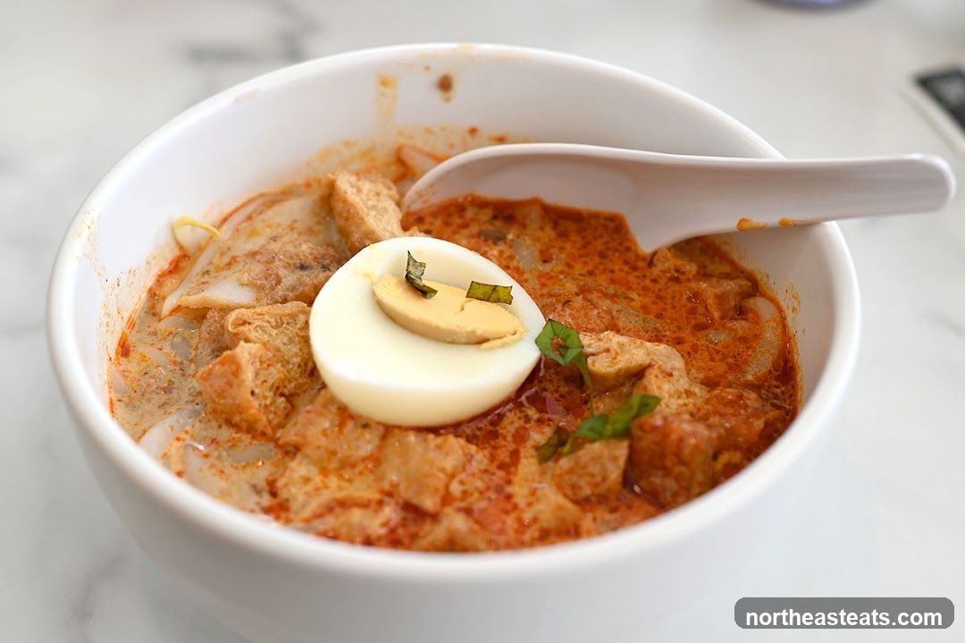 Laksa with Egg