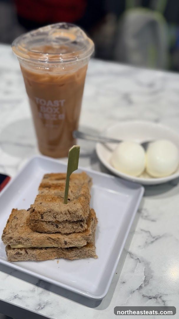 Toast Box Drink and Food