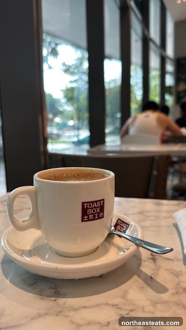 Coffee Cup with Toast Box Logo