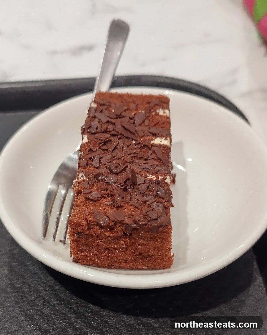 Chocolate Cake Slice