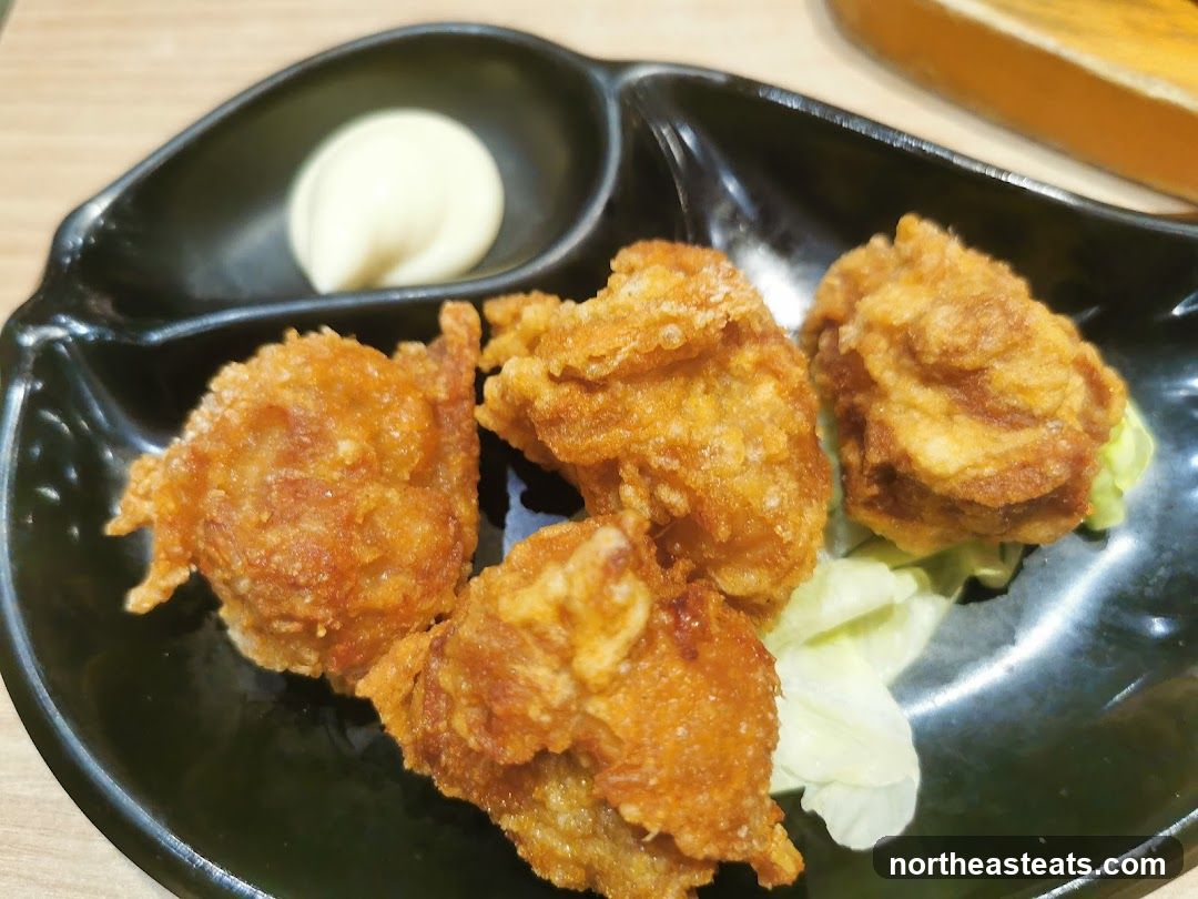 Fried Chicken Bites with Dip