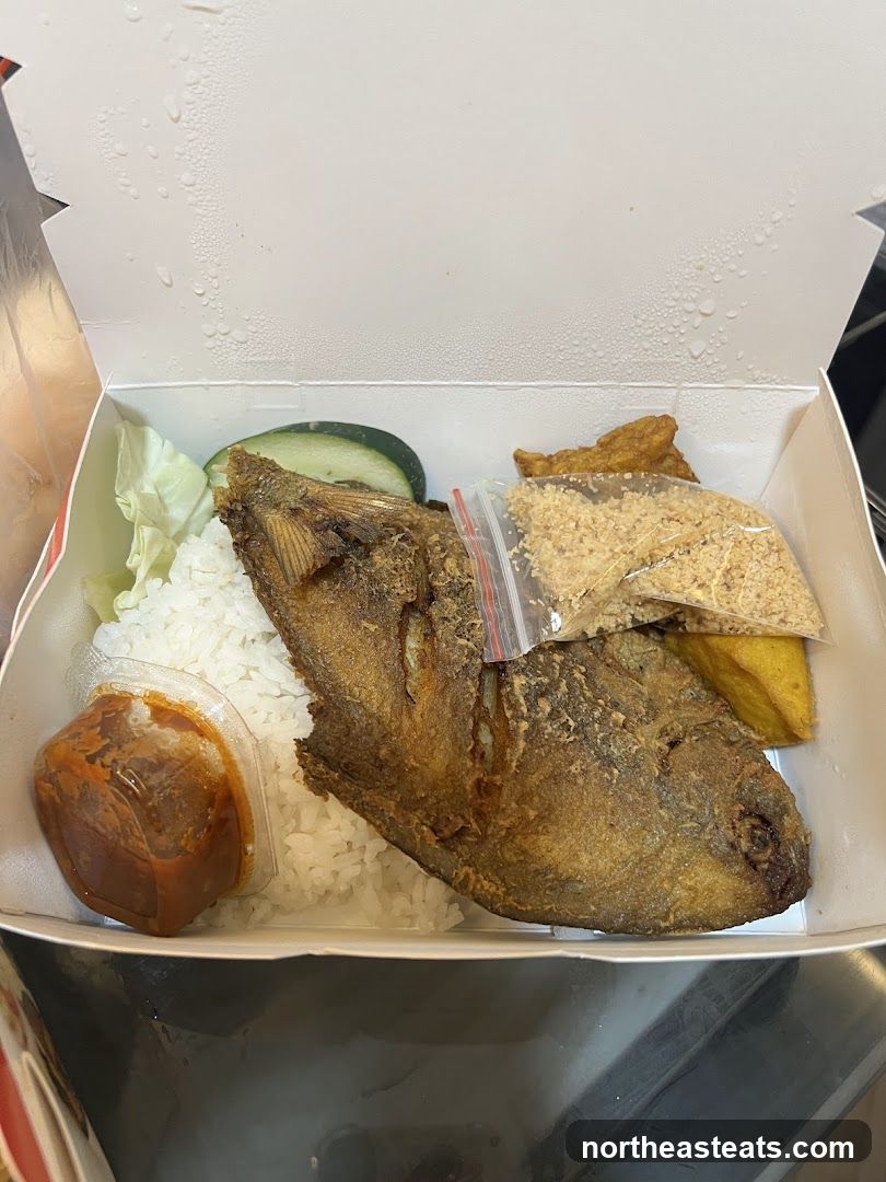 Fried Fish Meal