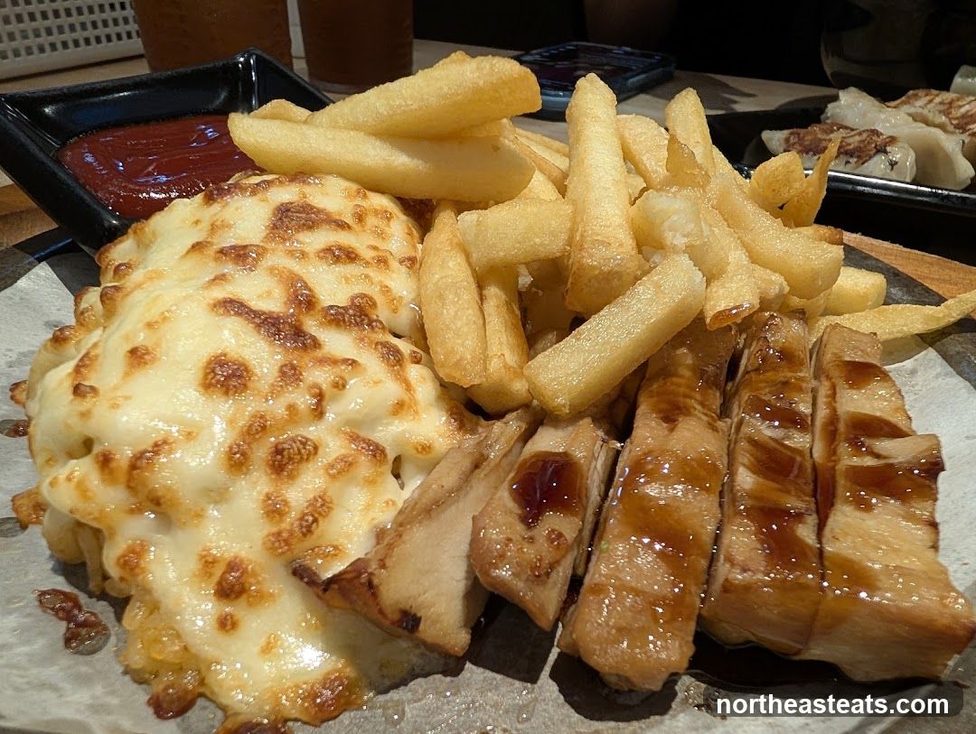 Cheesy Chicken and Fries