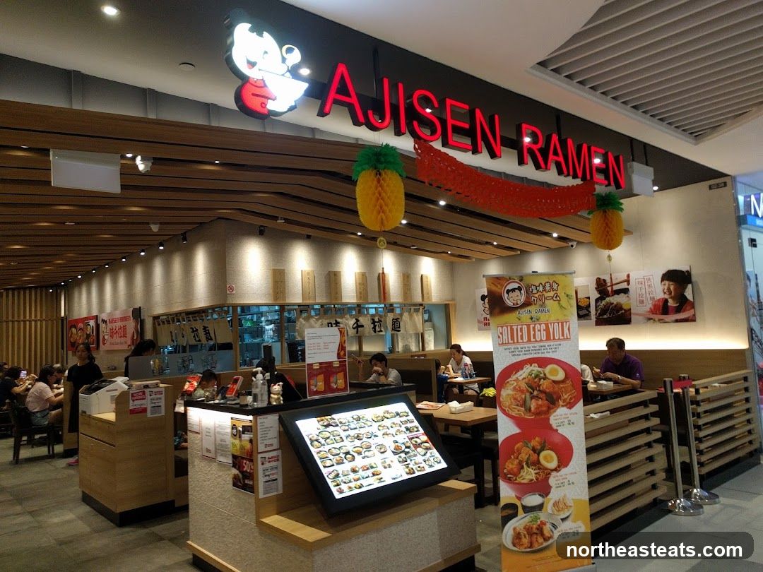 Ajisen Ramen Interior