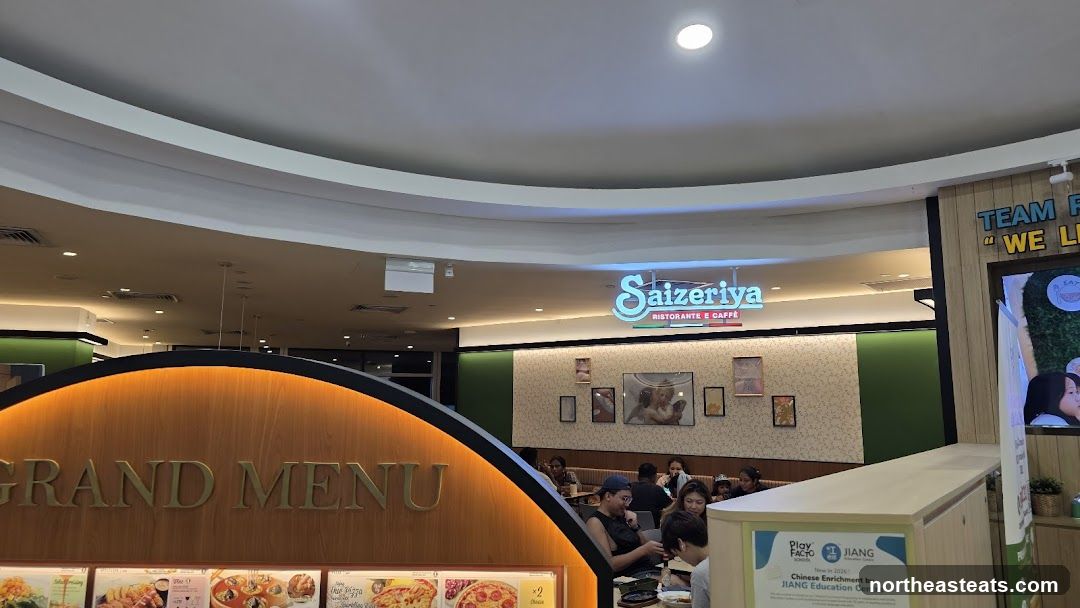 Restaurant Interior with Menu