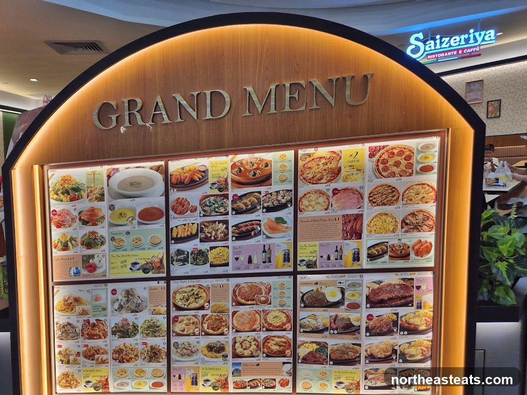 Grand Menu