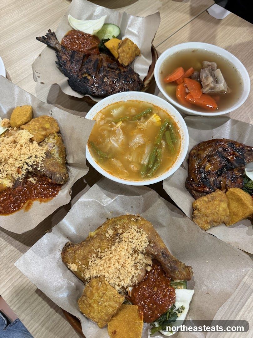 Indonesian Food Platter