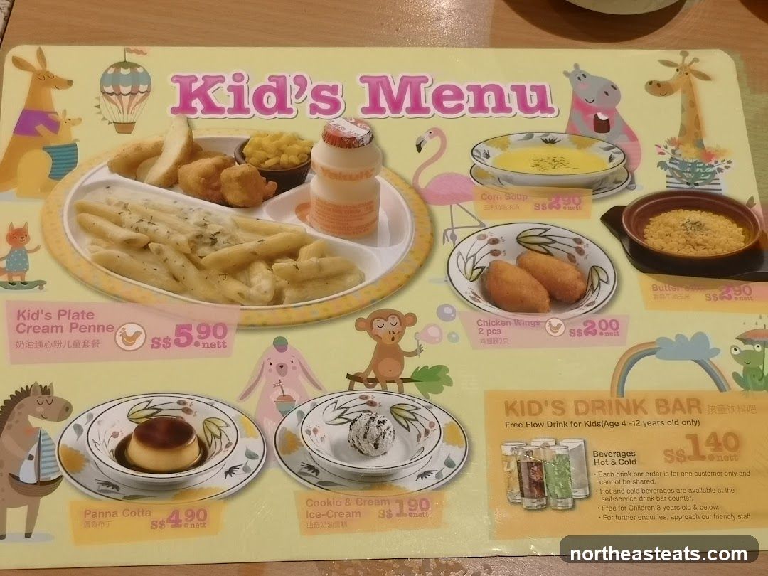 Kid's Menu
