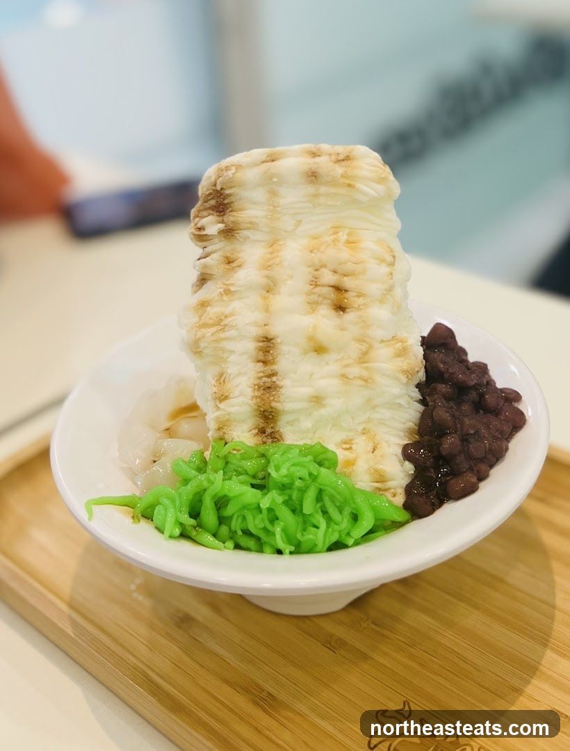 Shaved Ice Dessert