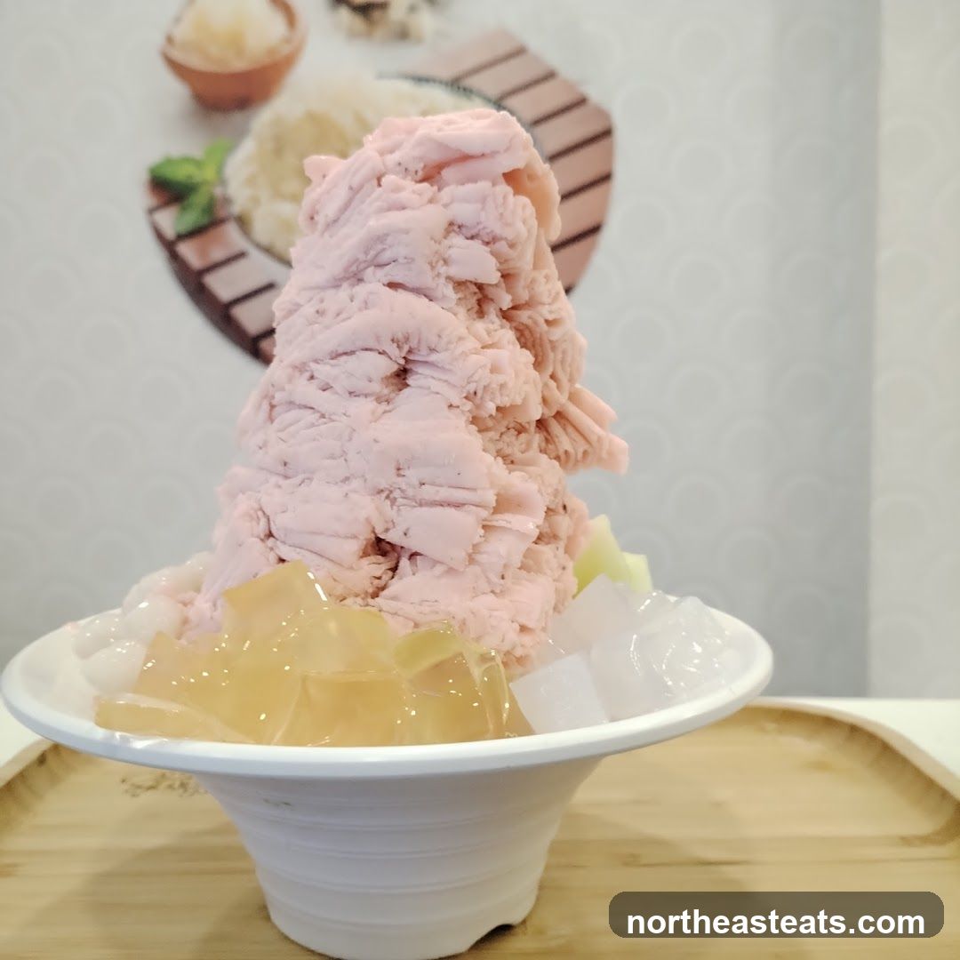 Shaved Ice Dessert