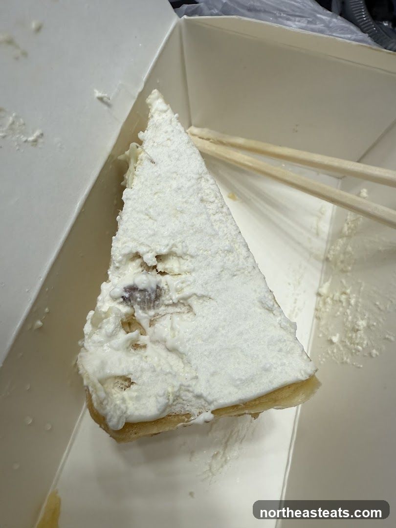 Slice of Cake with Cream