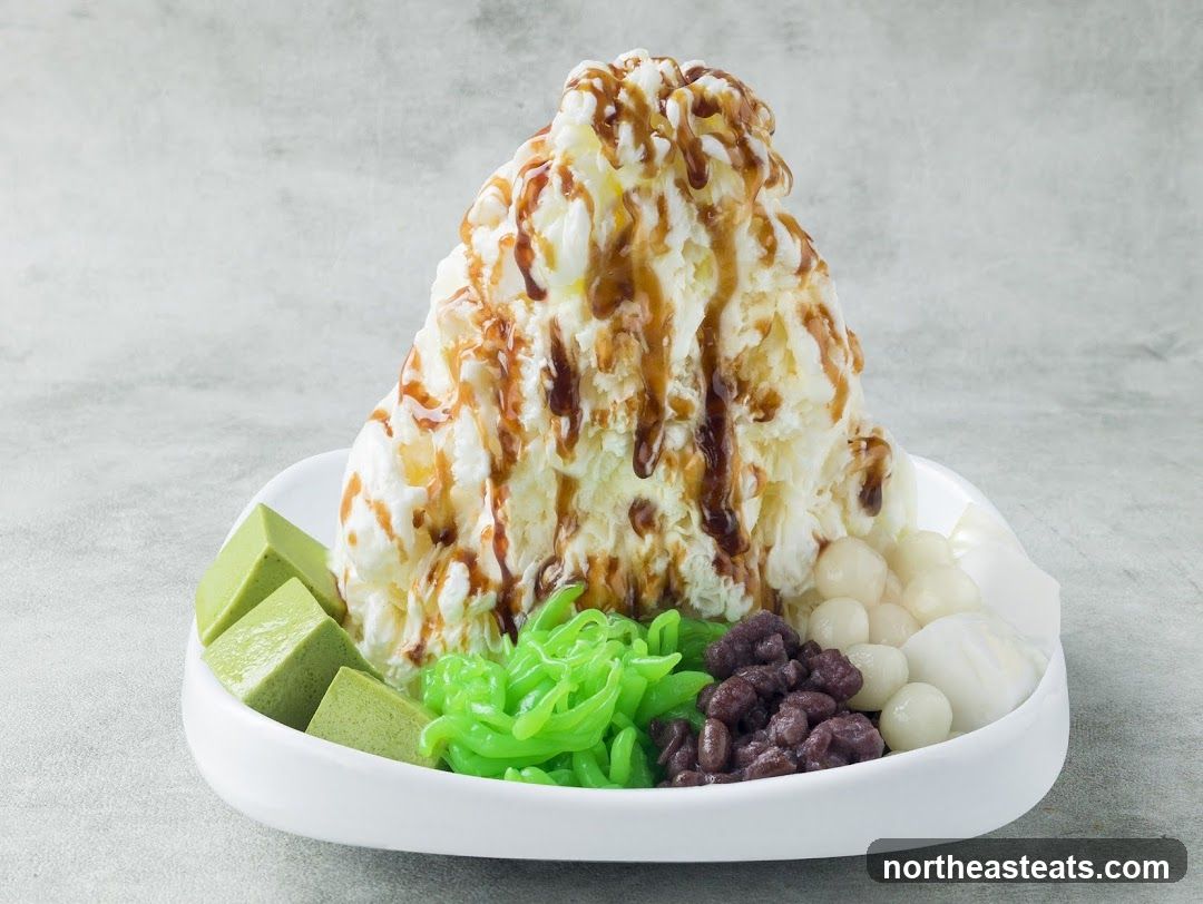 Shaved Ice Dessert