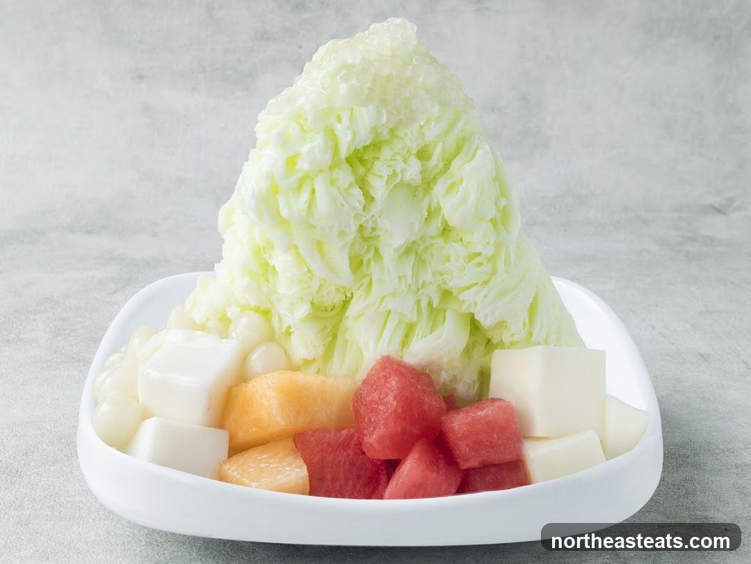 Shaved Ice Dessert