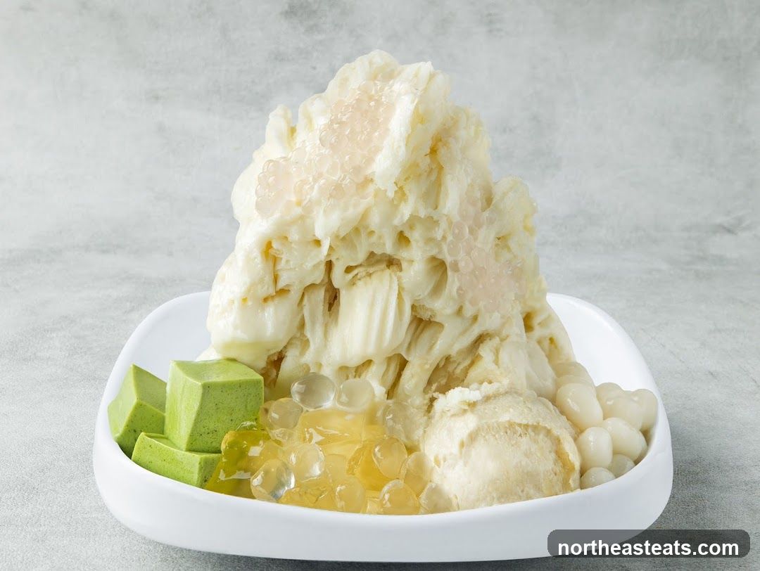 Shaved Ice Dessert