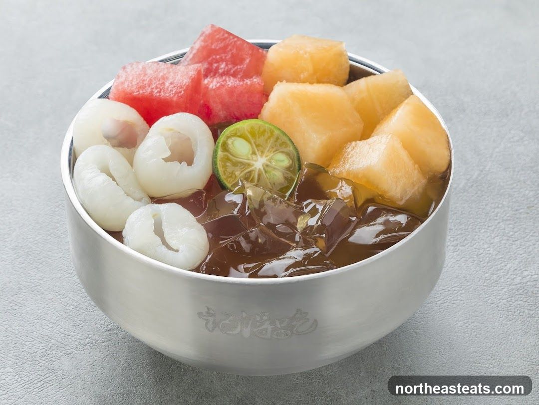 Fruit Jelly Dessert