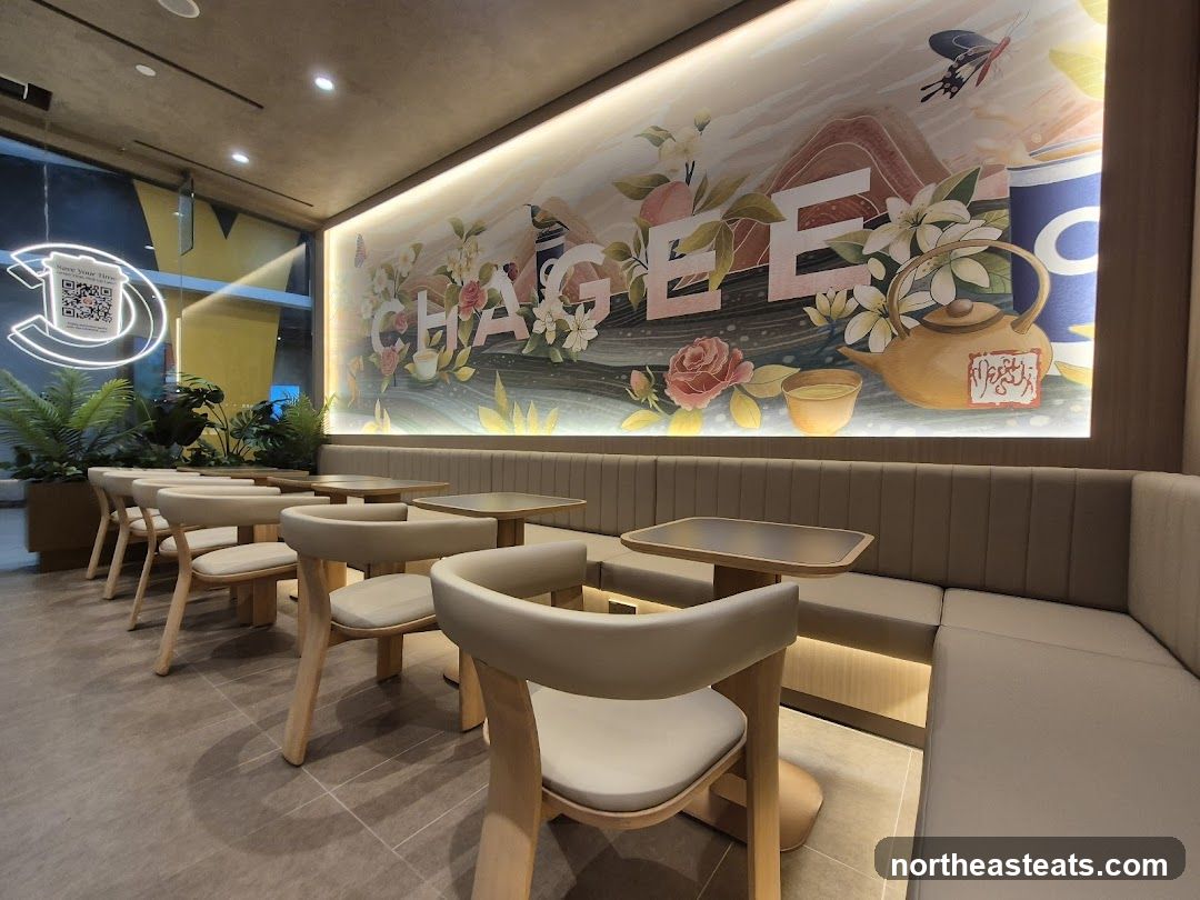 Chagee Cafe Interior