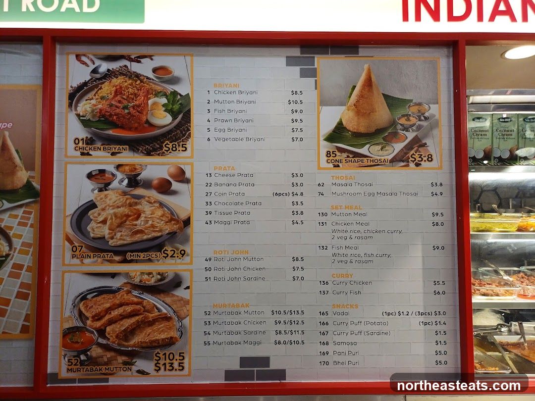 INDIAN FOOD MENU