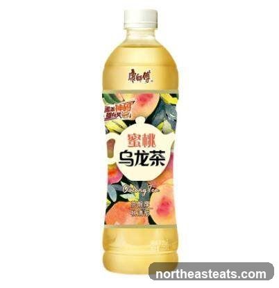 Peach Oolong Tea Bottle