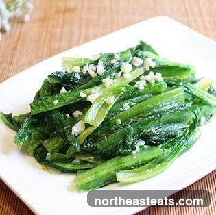 Stir-fried Greens with Garlic