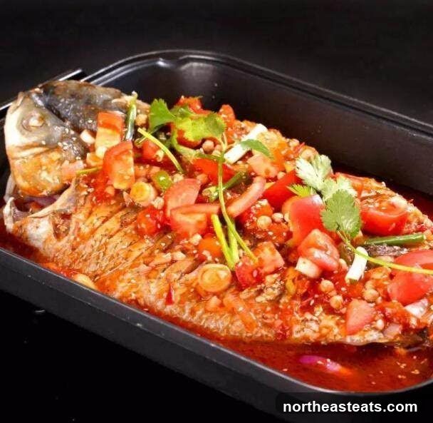 Steamed Fish with Tomatoes