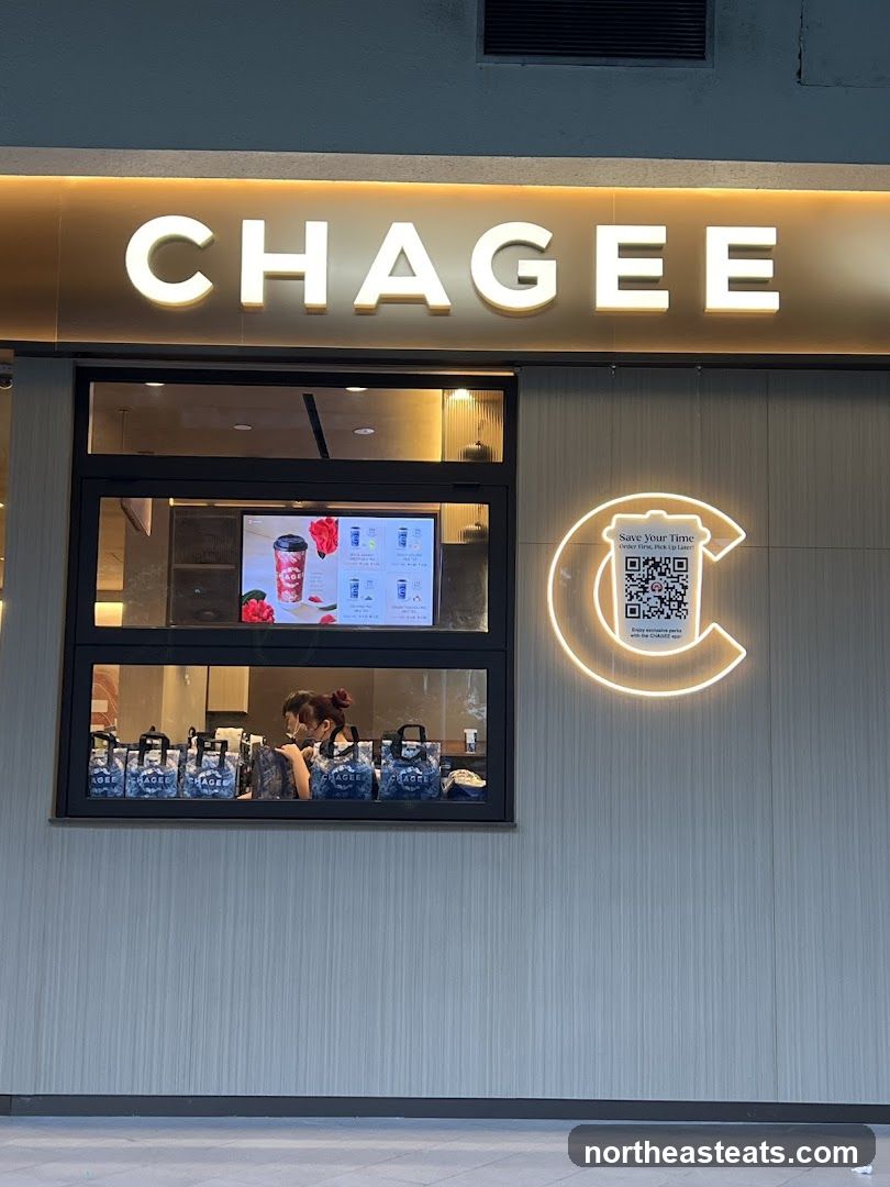 Chagee storefront